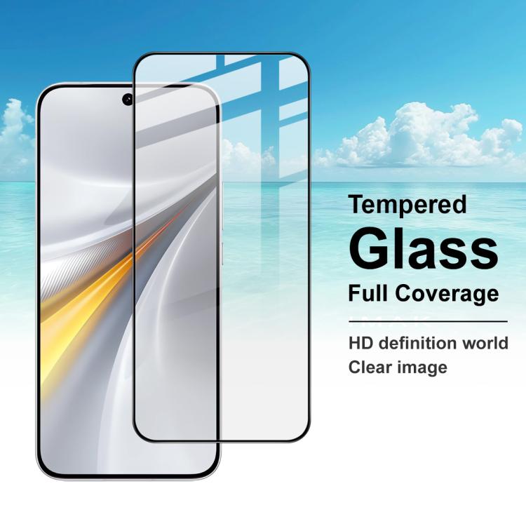 For vivo iQOO 15 5G imak 9H Surface Hardness Full Screen Tempered Glass Film Pro+ Series