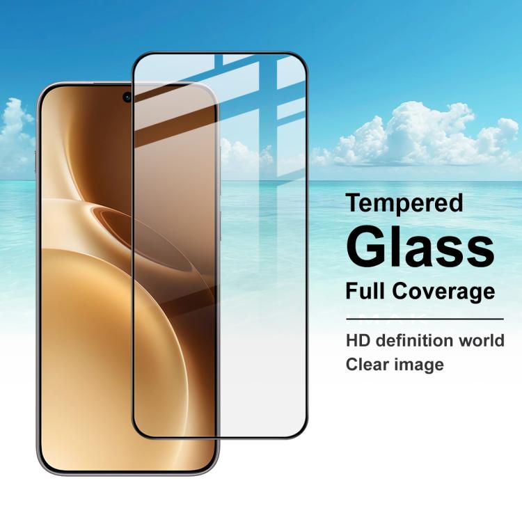 For vivo X300 Pro imak 9H Surface Hardness Full Screen Tempered Glass Film Pro+ Series