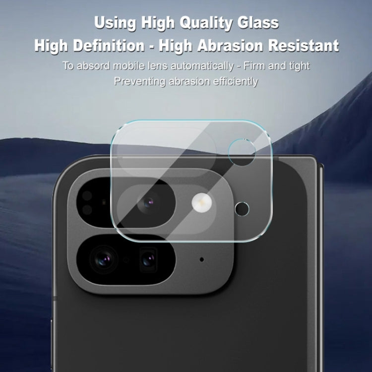 For Google Pixel 9 Pro Fold 2pcs/Set imak HD Glass Rear Camera Lens Film