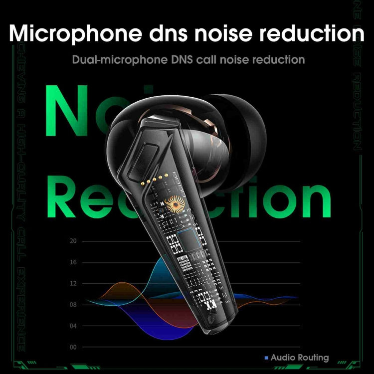 ONIKUMA T308 TWS Wireless Bluetooth 5.3 Earphone with Mic - Black