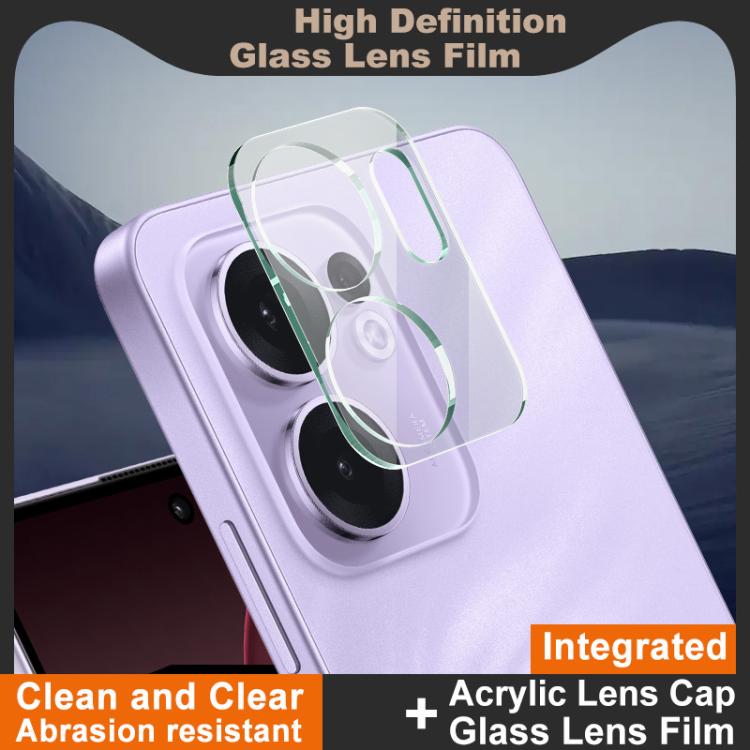 For OPPO Reno13 F 4G / Reno13 F 5G imak High Definition Integrated Glass Lens Film