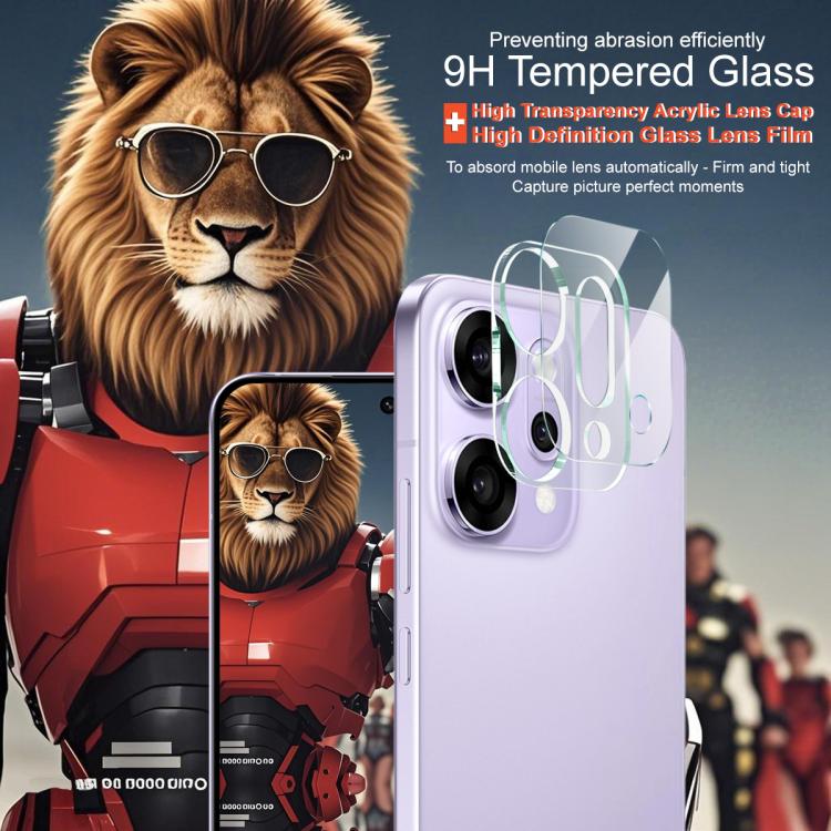 For OPPO Reno14 Pro 5G Global imak High Definition Integrated Glass Lens Film