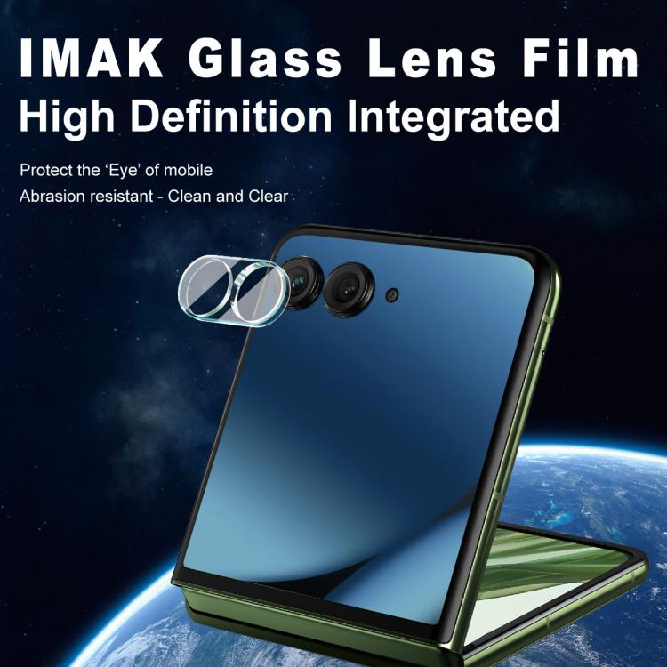 For Motorola Razr 50 Ultra / Razr+ 2024 imak High Definition Integrated Glass Lens Film