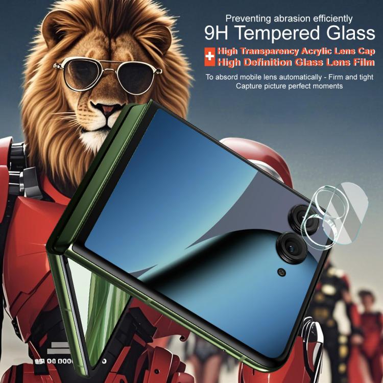 For Motorola Razr 50 Ultra / Razr+ 2024 imak High Definition Integrated Glass Lens Film
