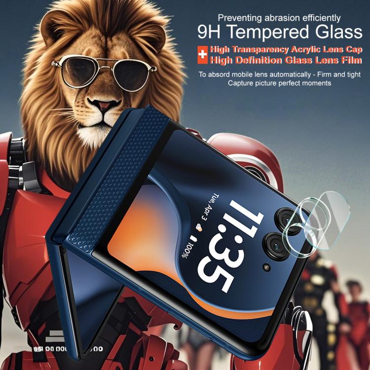For Motorola Razr 60 imak High Definition Integrated Glass Lens Film