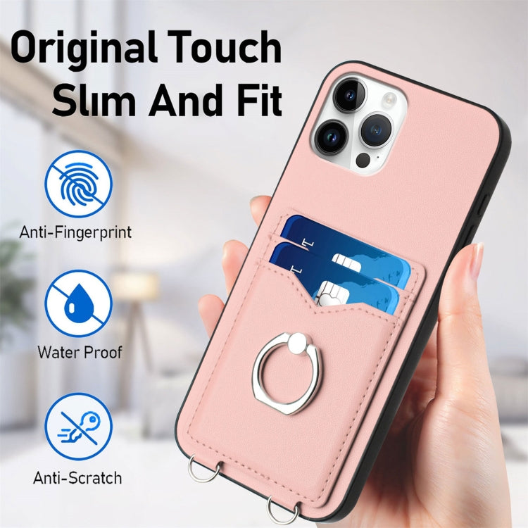 For iPhone 12 Pro Max R20 Ring Card Holder Phone Case