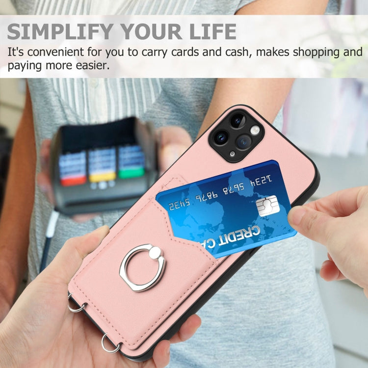 For iPhone 11 Pro Max R20 Ring Card Holder Phone Case