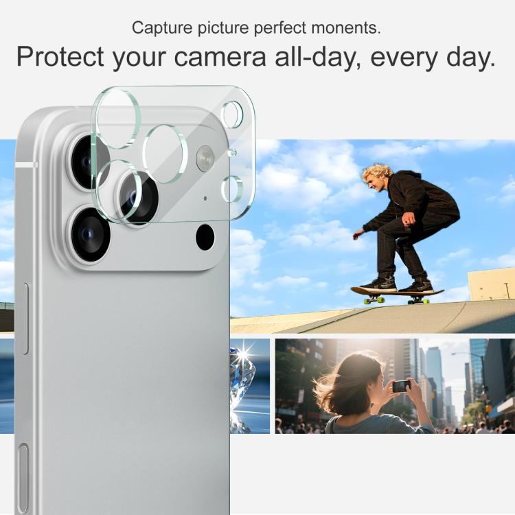 For iPhone 17 Pro imak High Definition Integrated Glass Lens Film