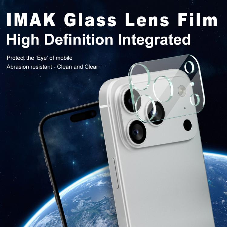 For iPhone 17 Pro Max imak High Definition Integrated Glass Lens Film