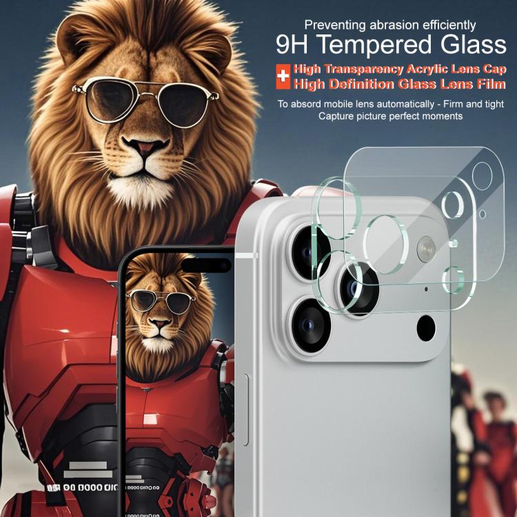 For iPhone 17 Pro Max imak High Definition Integrated Glass Lens Film