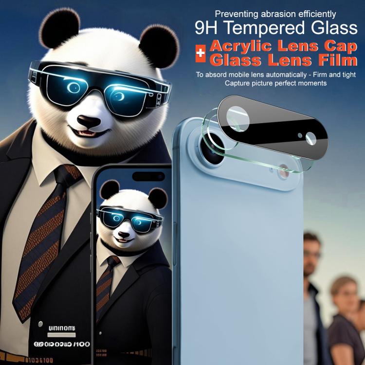 For iPhone Air imak High Definition Integrated Glass Lens Film Black Version
