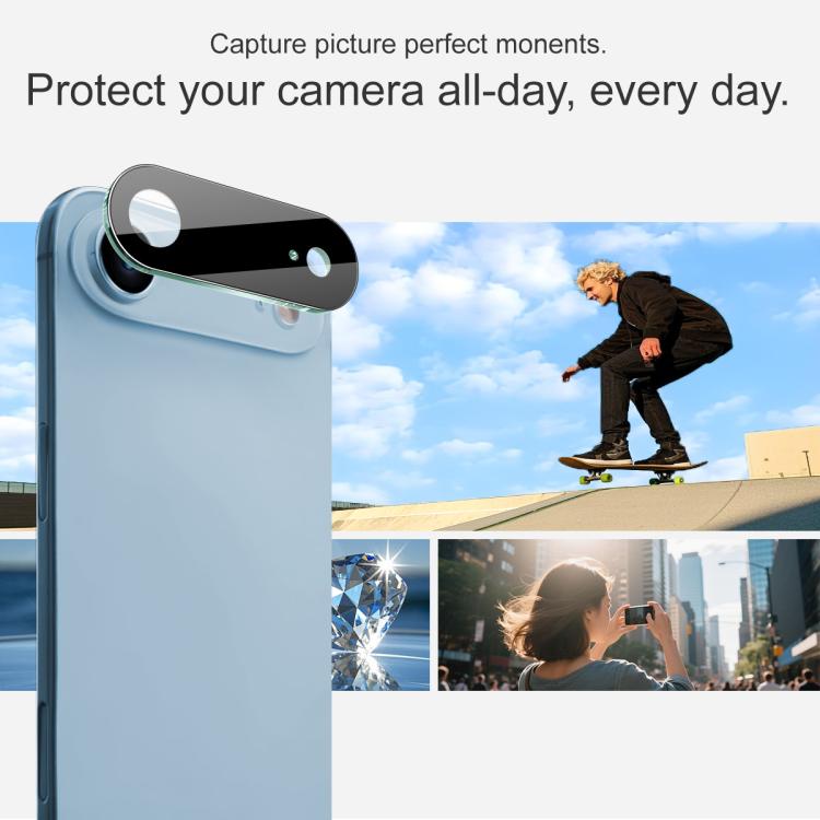 For iPhone Air imak High Definition Integrated Glass Lens Film Black Version