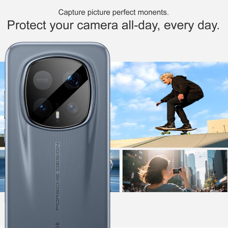 For Honor Magic8 RSR Porsche Design IMAK Rear Camera Lens Glass Film Black Version