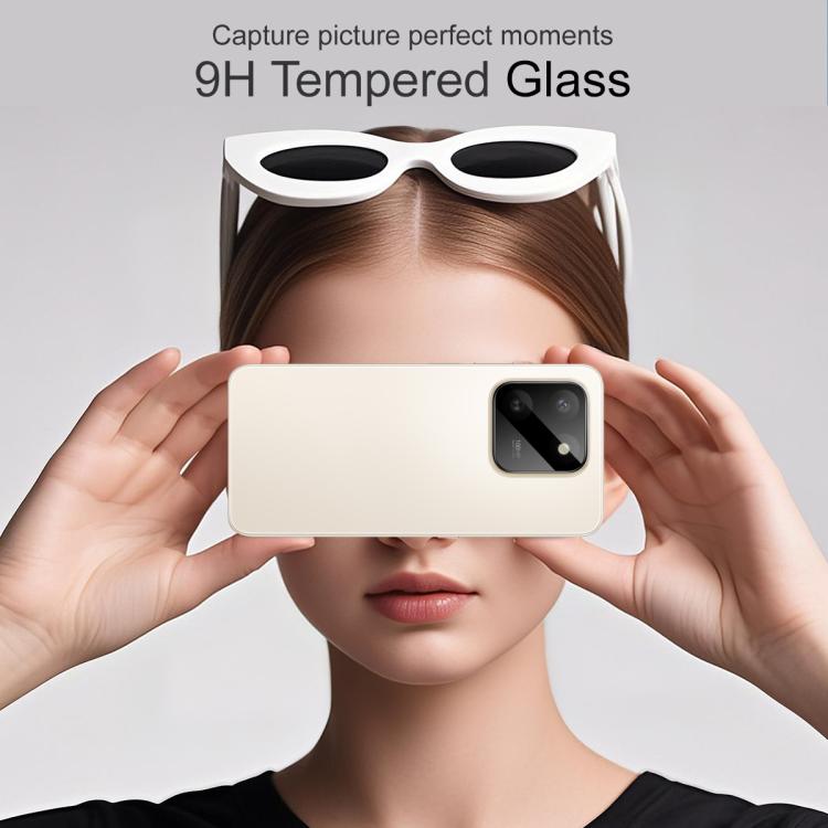 For Honor X7d 4G Global IMAK Rear Camera Lens Glass Film Black Version