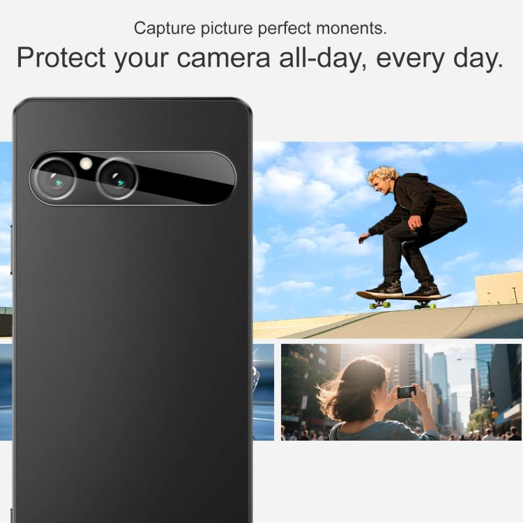 For Sony Xperia 10 VII IMAK Rear Camera Lens Glass Film Black Version