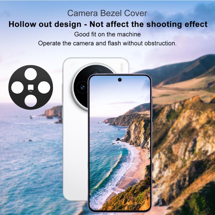 For vivo X200s IMAK Metal Camera Lens Protector Cover