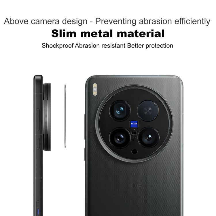For vivo X200 Ultra IMAK Metal Camera Lens Protector Cover