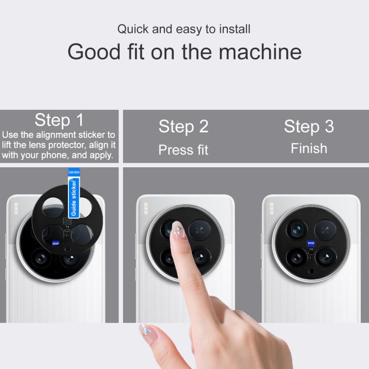 For vivo X200 Ultra IMAK Metal Camera Lens Protector Cover