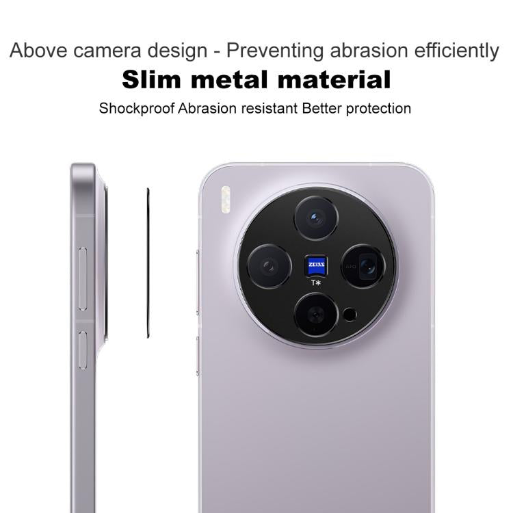 For vivo X300 IMAK Metal Camera Lens Protector Cover