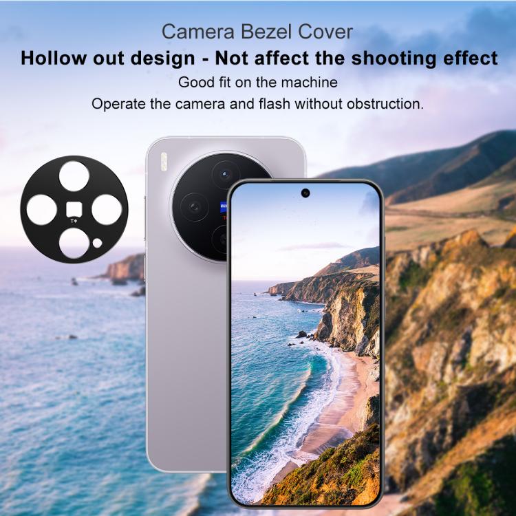 For vivo X300 IMAK Metal Camera Lens Protector Cover