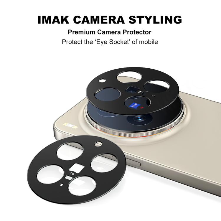 For vivo X300 Pro IMAK Metal Camera Lens Protector Cover
