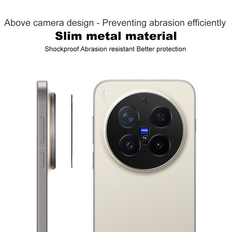 For vivo X300 Pro IMAK Metal Camera Lens Protector Cover