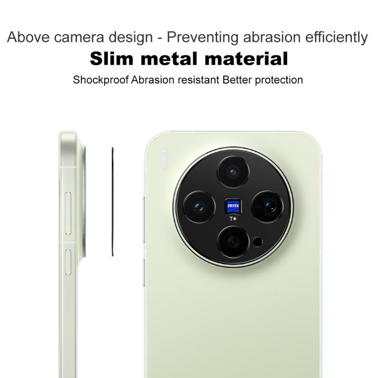 For vivo X300s IMAK Metal Camera Lens Protector Cover