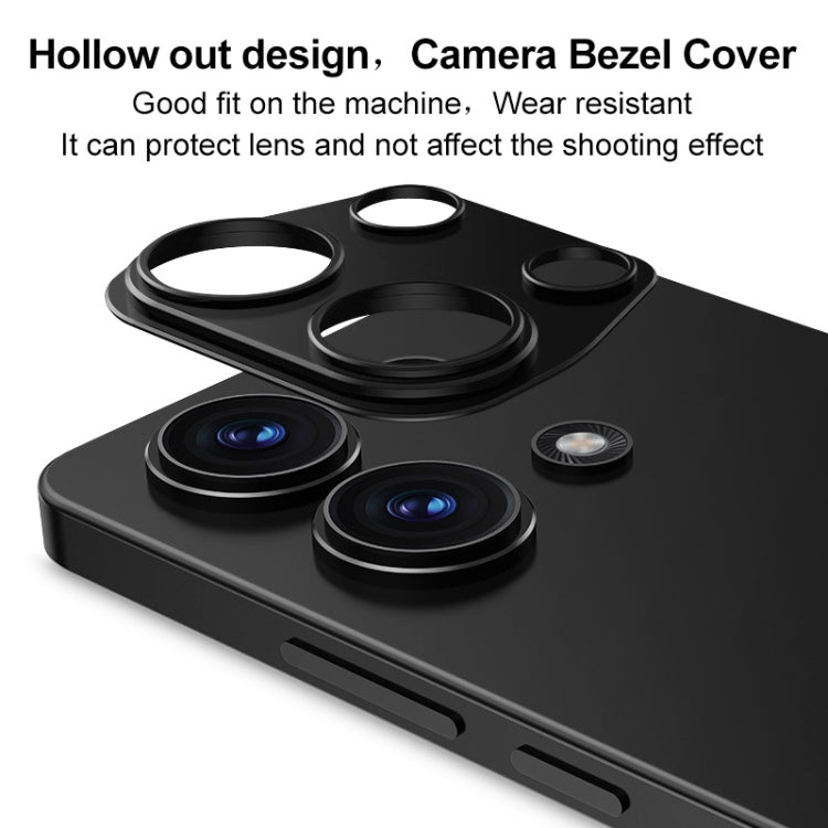 For Xiaomi Redmi Note 13 4G Global IMAK Metal Camera Lens Protector Cover