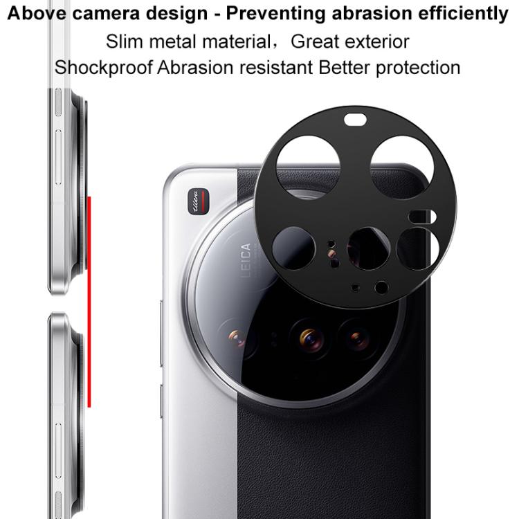 For Xiaomi 15 Ultra IMAK Metal Camera Lens Protector Cover