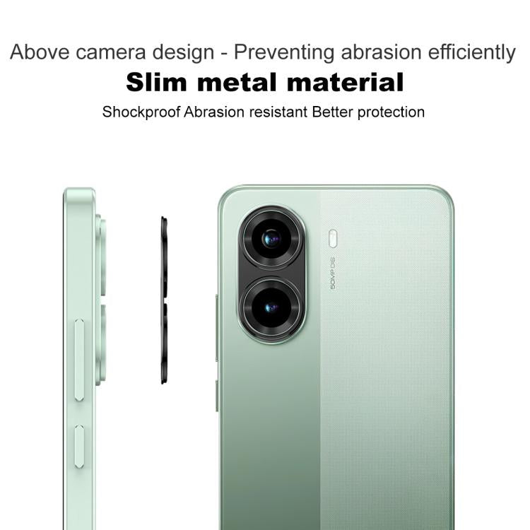 For Redmi Turbo 4 / POCO X7 Pro IMAK Metal Camera Lens Protector Cover