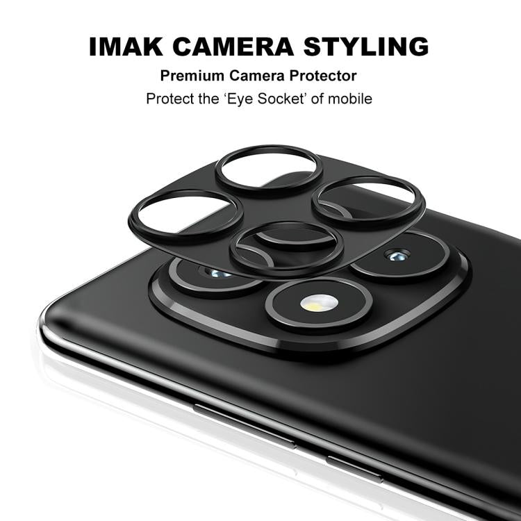 For Redmi Note 14 Pro 4G Global IMAK Metal Camera Lens Protector Cover