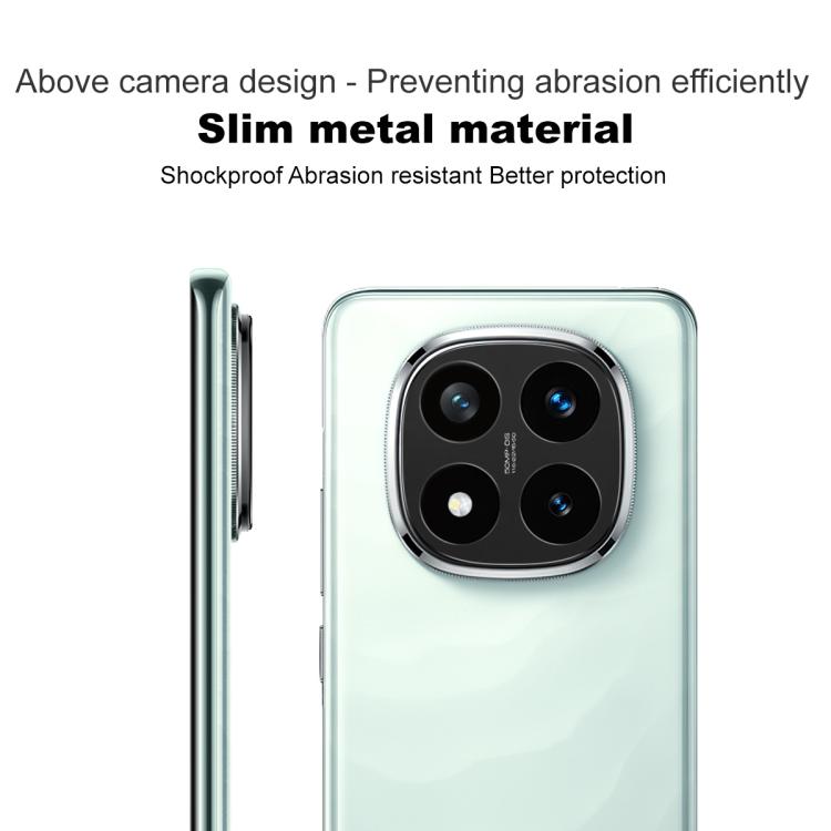 For Redmi Note 14 Pro+ 5G IMAK Metal Camera Lens Protector Cover