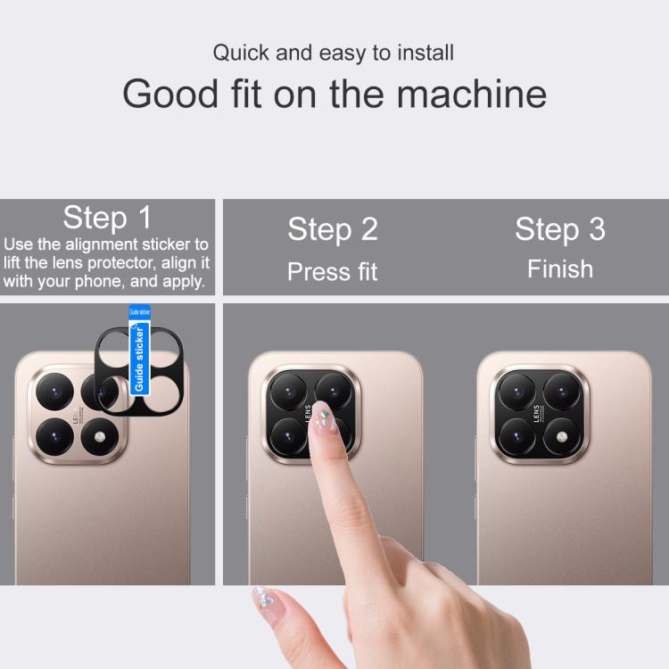 For Xiaomi 15T 5G IMAK Metal Camera Lens Protector Cover