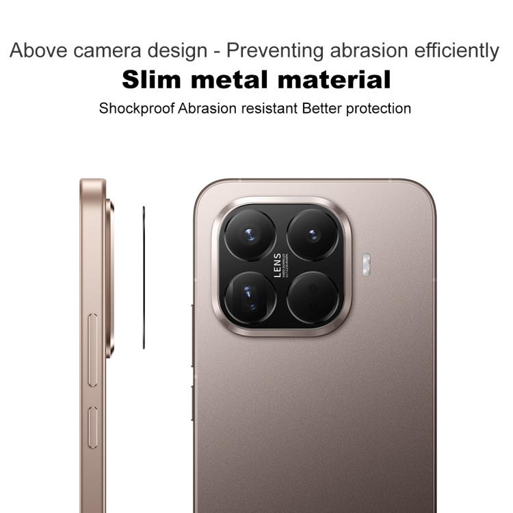 For Xiaomi 15T Pro 5G IMAK Metal Camera Lens Protector Cover
