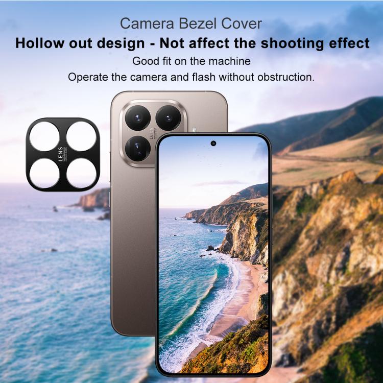 For Xiaomi 15T Pro 5G IMAK Metal Camera Lens Protector Cover