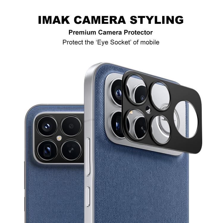 For Redmi K90 Pro Max/Poco F8 Ultra IMAK Metal Camera Lens Protector Cover