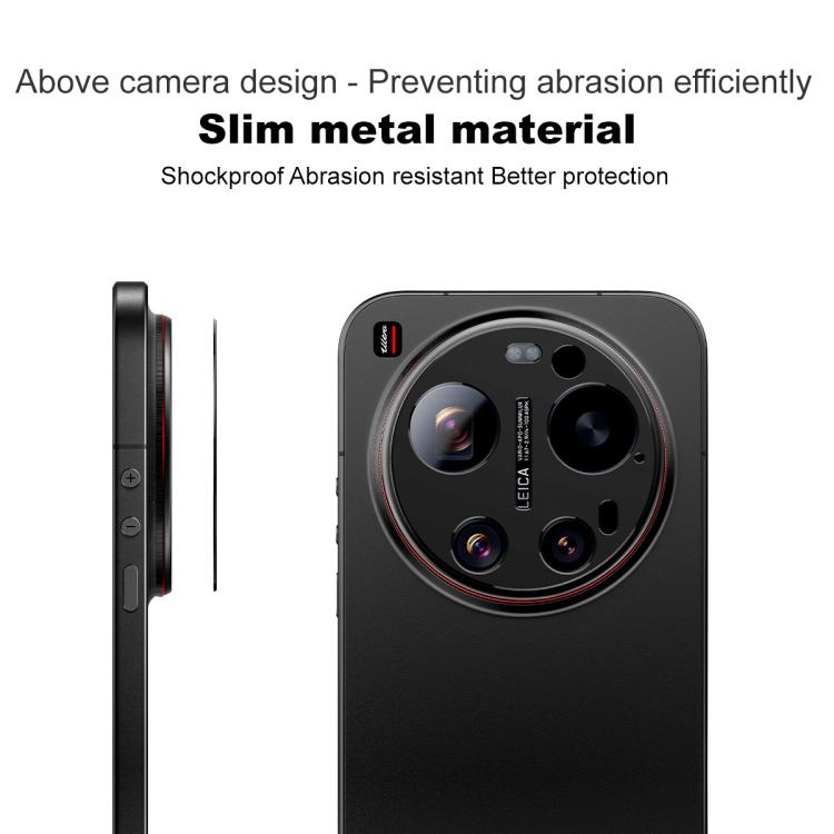 For Xiaomi 17 Ultra IMAK Metal Camera Lens Protector Cover