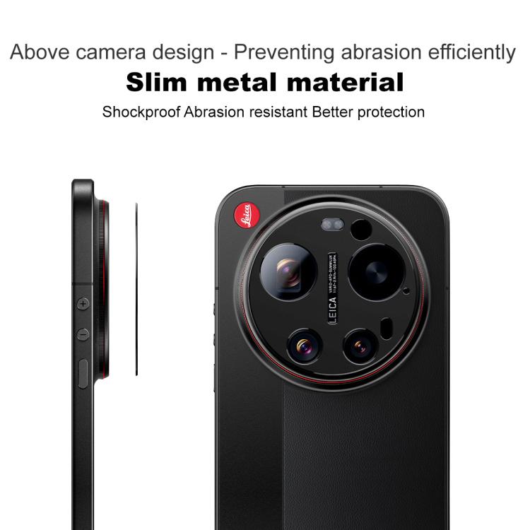 For Xiaomi 17 Ultra by Leica IMAK Metal Camera Lens Protector Cover