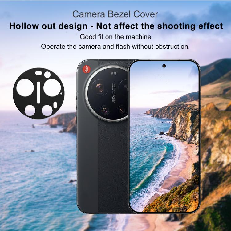 For Xiaomi 17 Ultra by Leica IMAK Metal Camera Lens Protector Cover