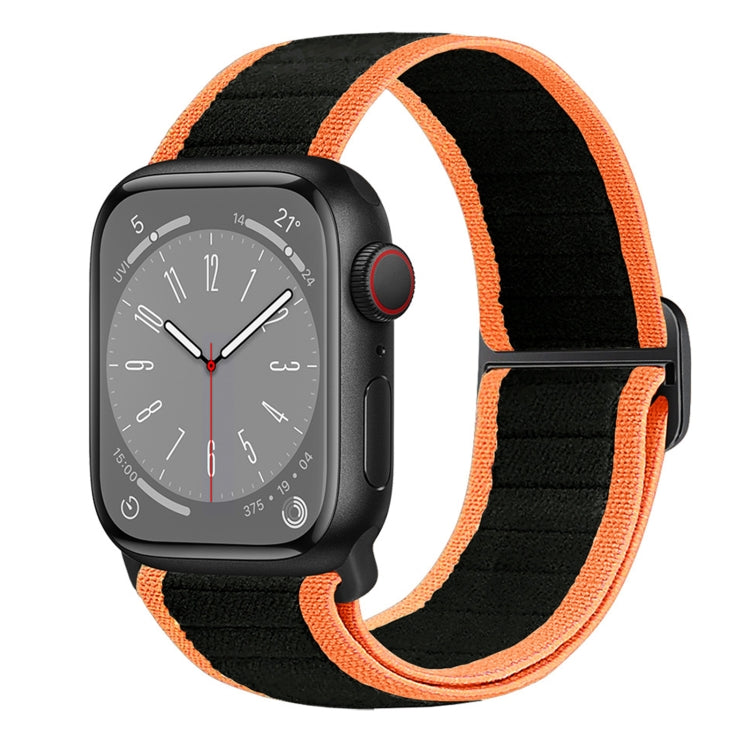 For Apple Watch Series 3 42mm Nylon Elastic Buckle Watch Band