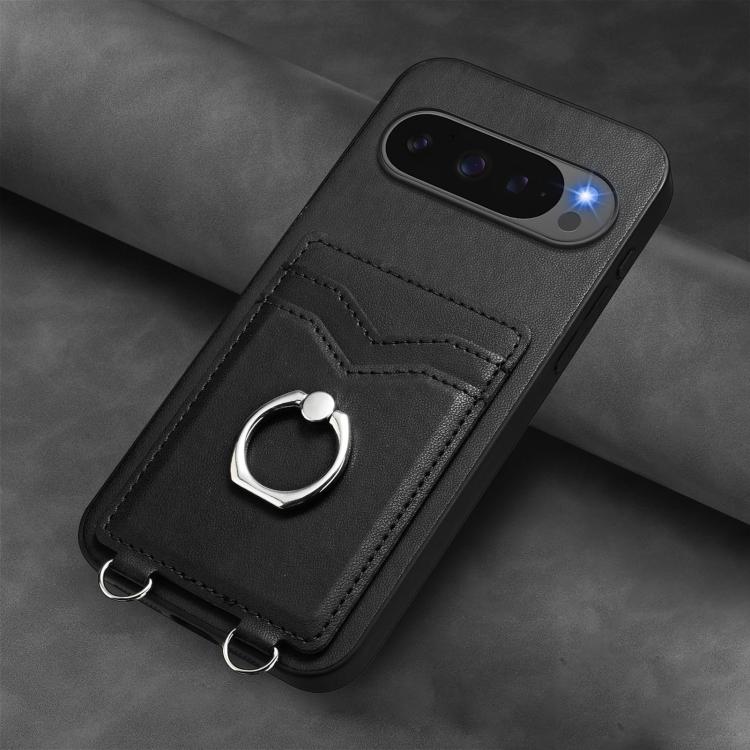 For Google Pixel 10 / 10 Pro R20 Ring Card Holder Phone Case