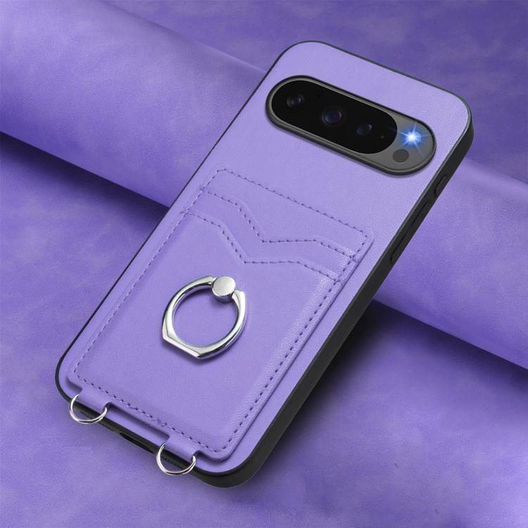 For Google Pixel 10 Pro XL R20 Ring Card Holder Phone Case