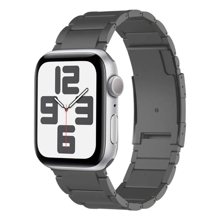 For Apple Watch SE 2023 44mm Titanium Metal Watch Band