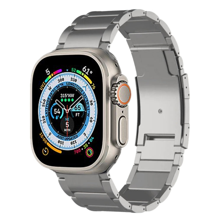 For Apple Watch Ultra 49mm Titanium Metal Watch Band