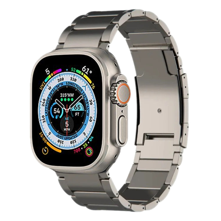 For Apple Watch Ultra 49mm Titanium Metal Watch Band