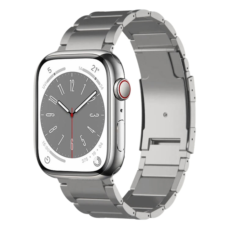 For Apple Watch Series 8 41mm Titanium Metal Watch Band