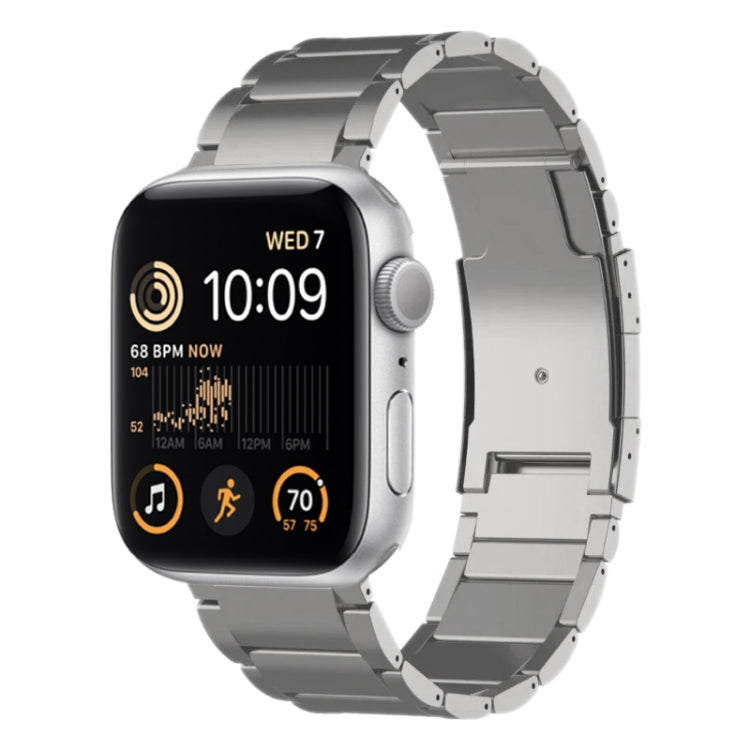 For Apple Watch SE 2022 40mm Titanium Metal Watch Band