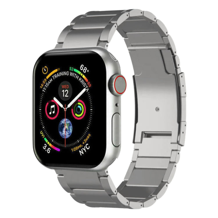 For Apple Watch SE 40mm Titanium Metal Watch Band