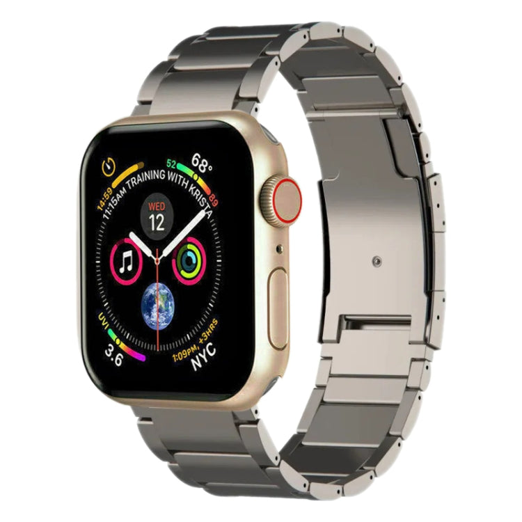 For Apple Watch SE 40mm Titanium Metal Watch Band