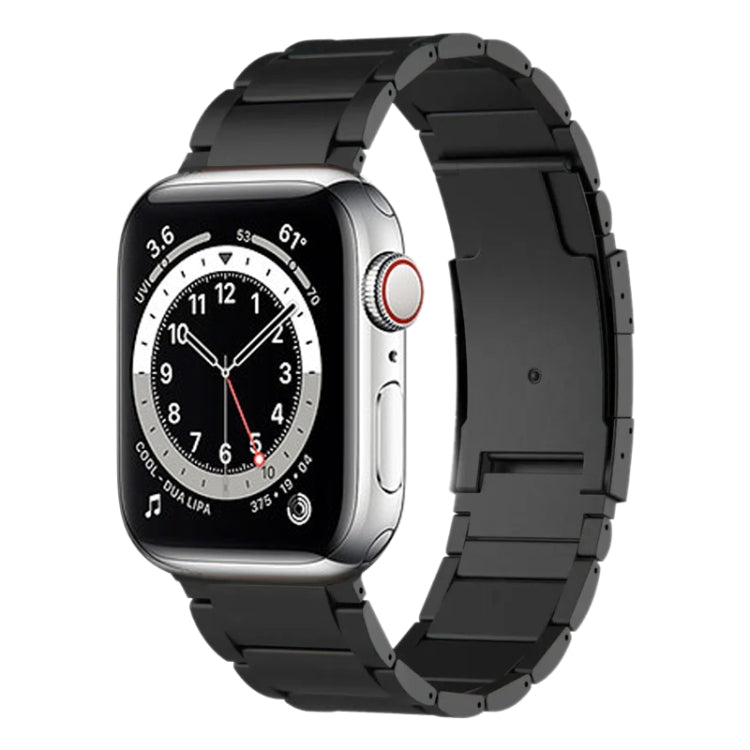 For Apple Watch Series 6 44mm Titanium Metal Watch Band